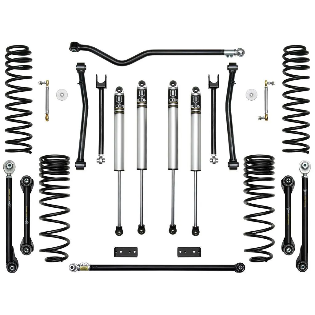 20-UP JEEP GLADIATOR 2.5" STAGE 5 SUSPENSION SYSTEM (TUBULAR)