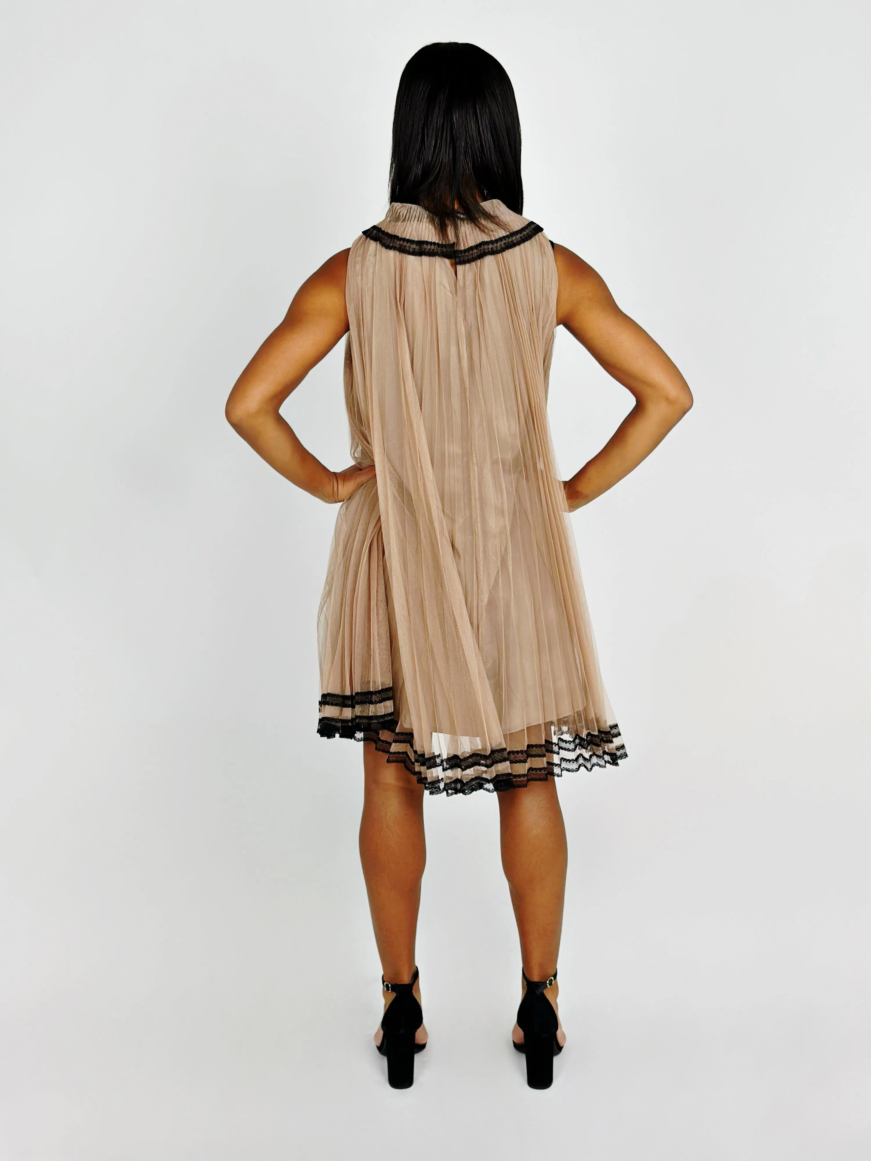 A-Line Mini Tulle Dress
