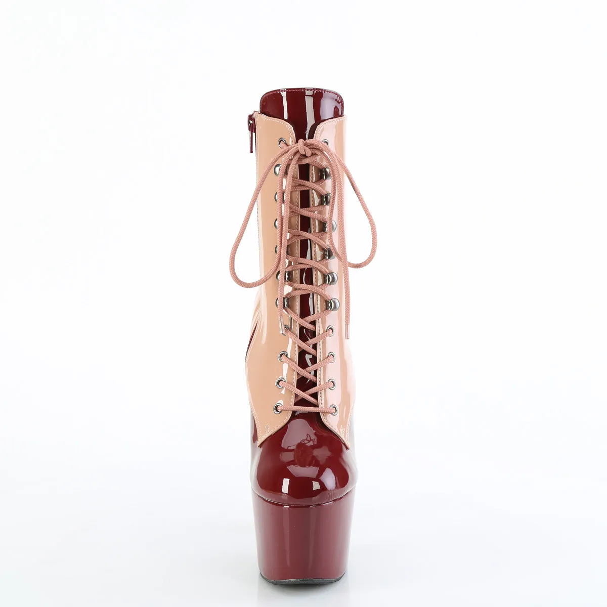 ADORE-1020DC  Blush-Burgundy Patent/M