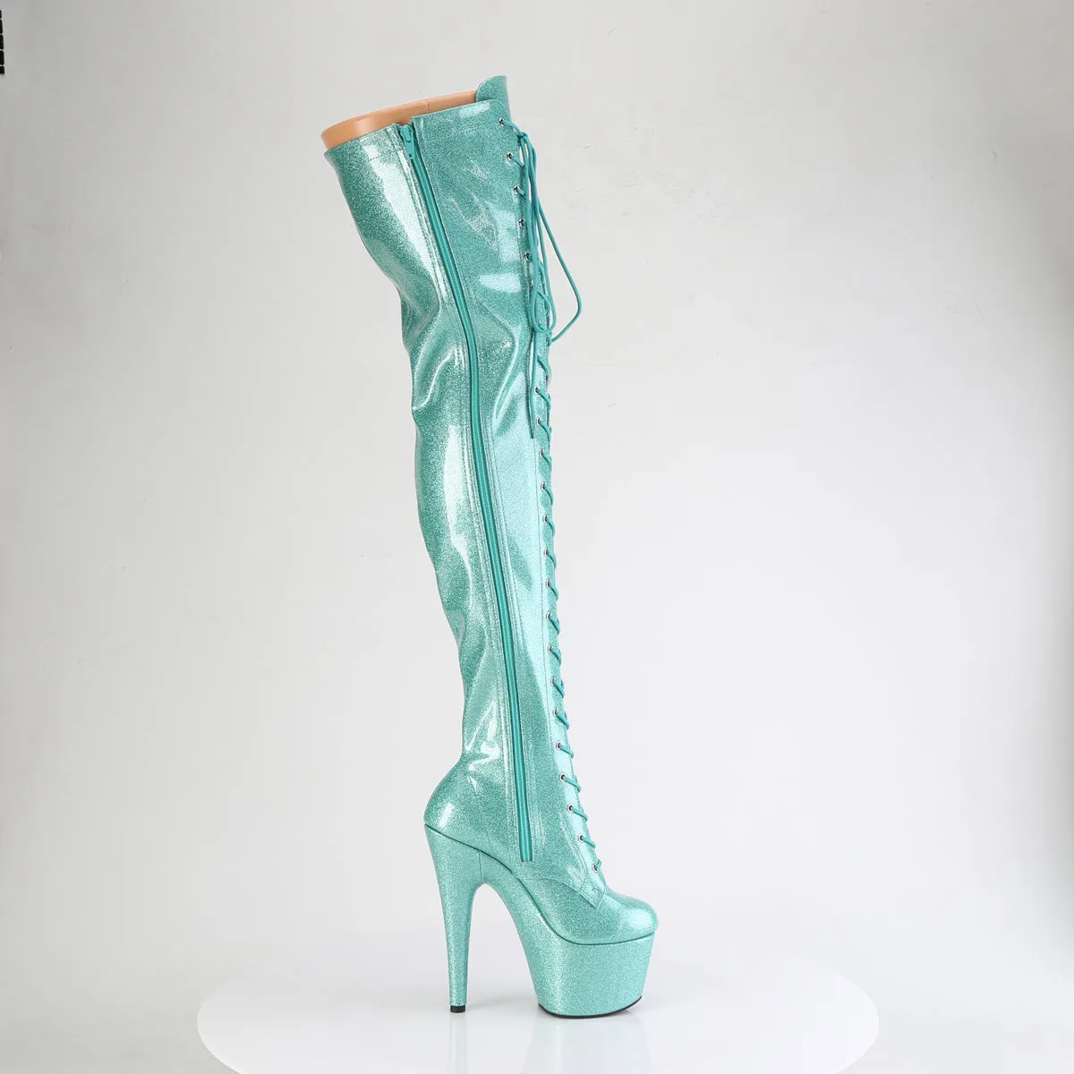 ADORE-3020GP  Aqua Glitter Patent/M