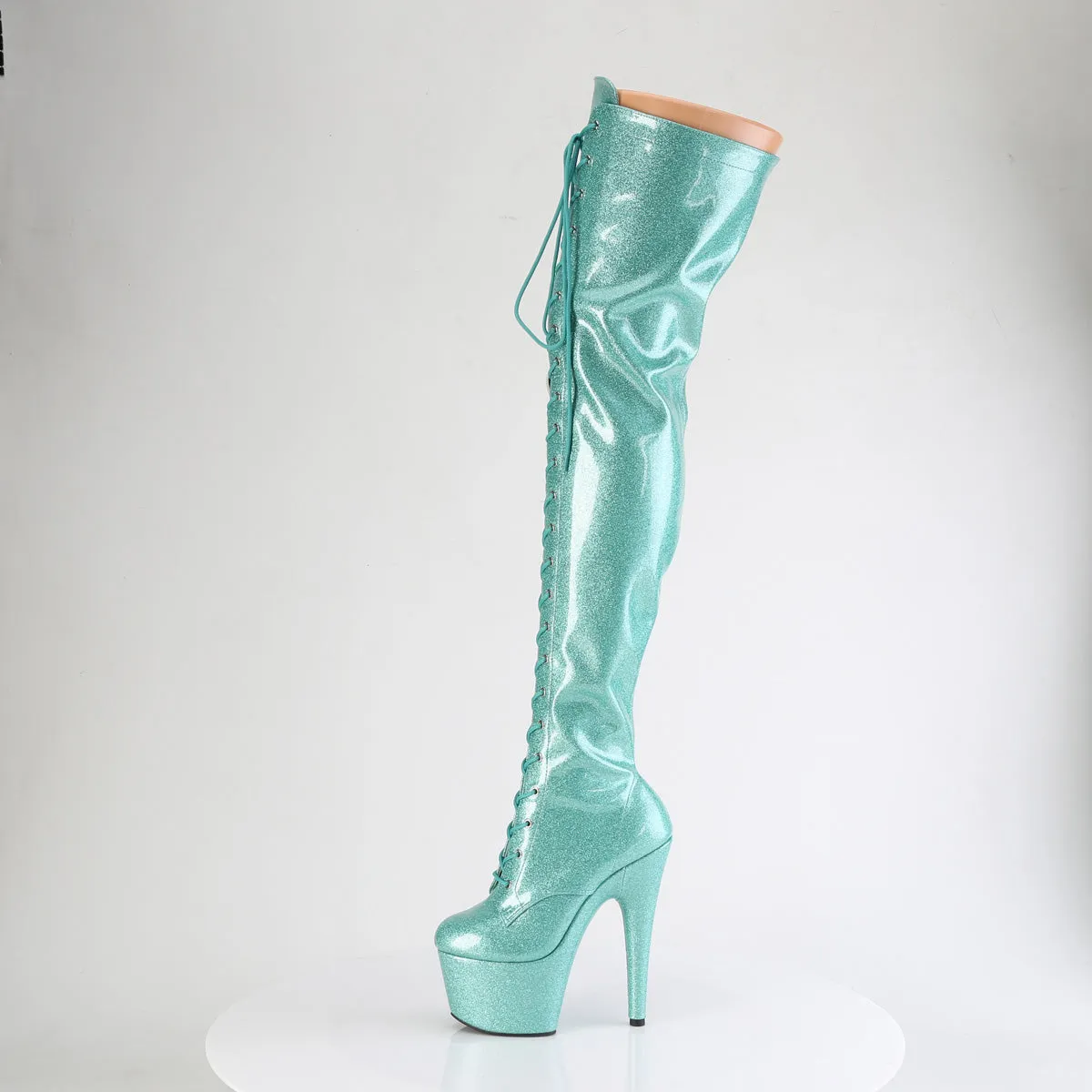 ADORE-3020GP  Aqua Glitter Patent/M