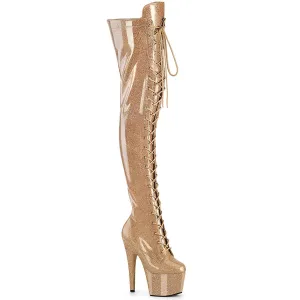 ADORE-3020GP  Gold Glitter Patent/M