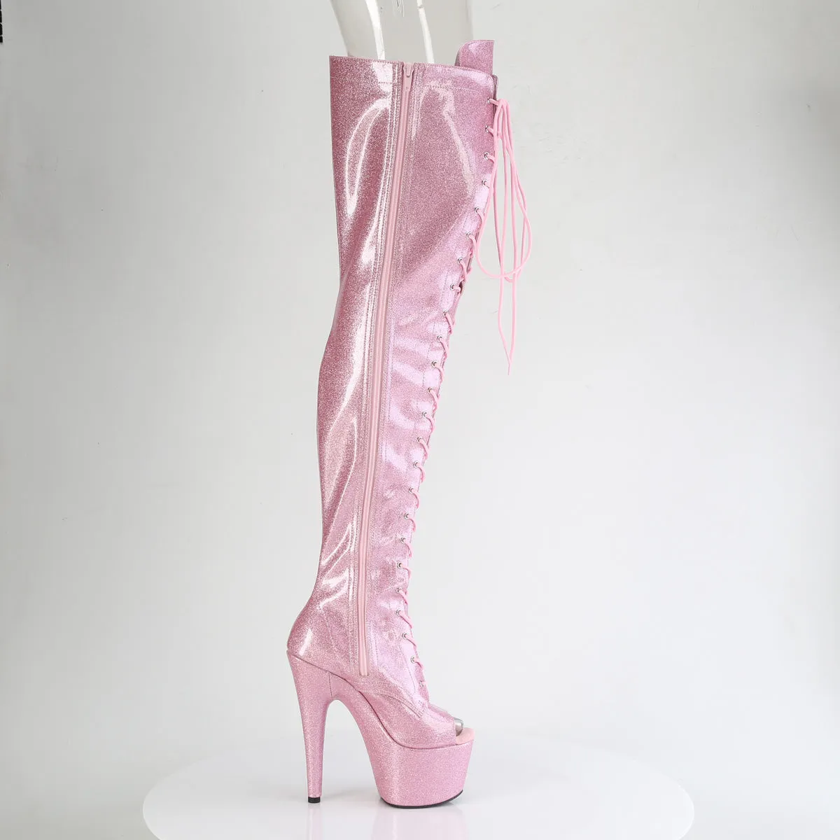 ADORE-3021GP  Baby Pink Glitter Patent/M
