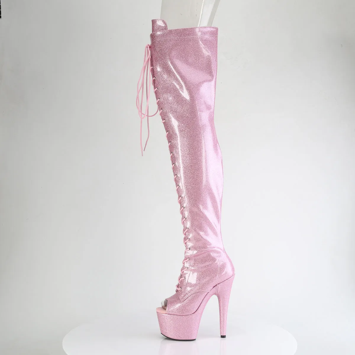 ADORE-3021GP  Baby Pink Glitter Patent/M