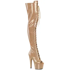 ADORE-3021GP  Gold Glitter Patent/M