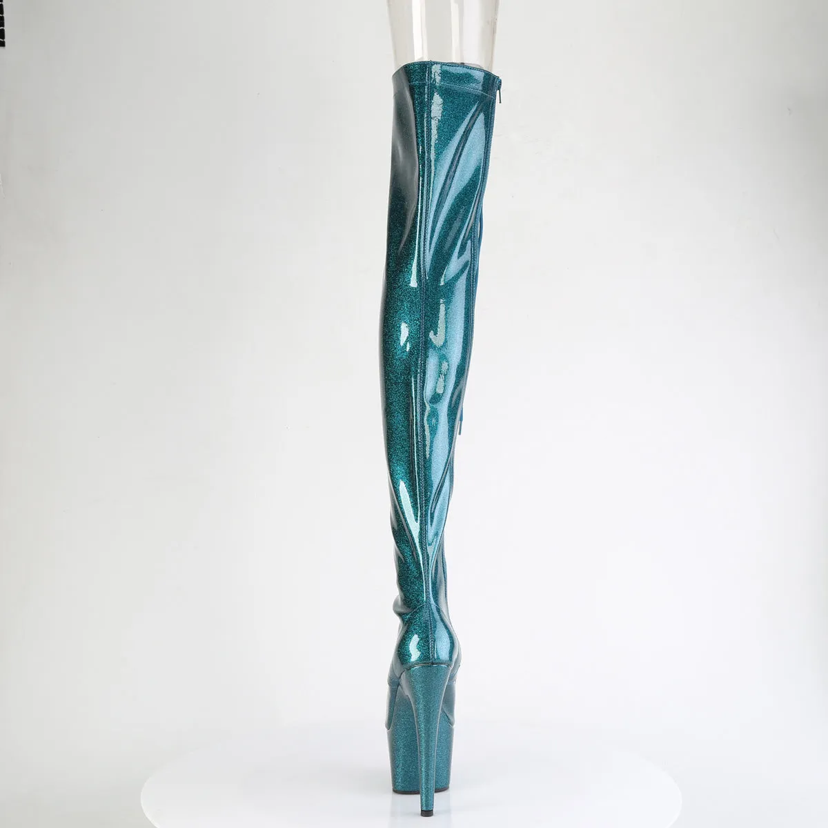 ADORE-3021GP  Teal  Glitter Patent/M