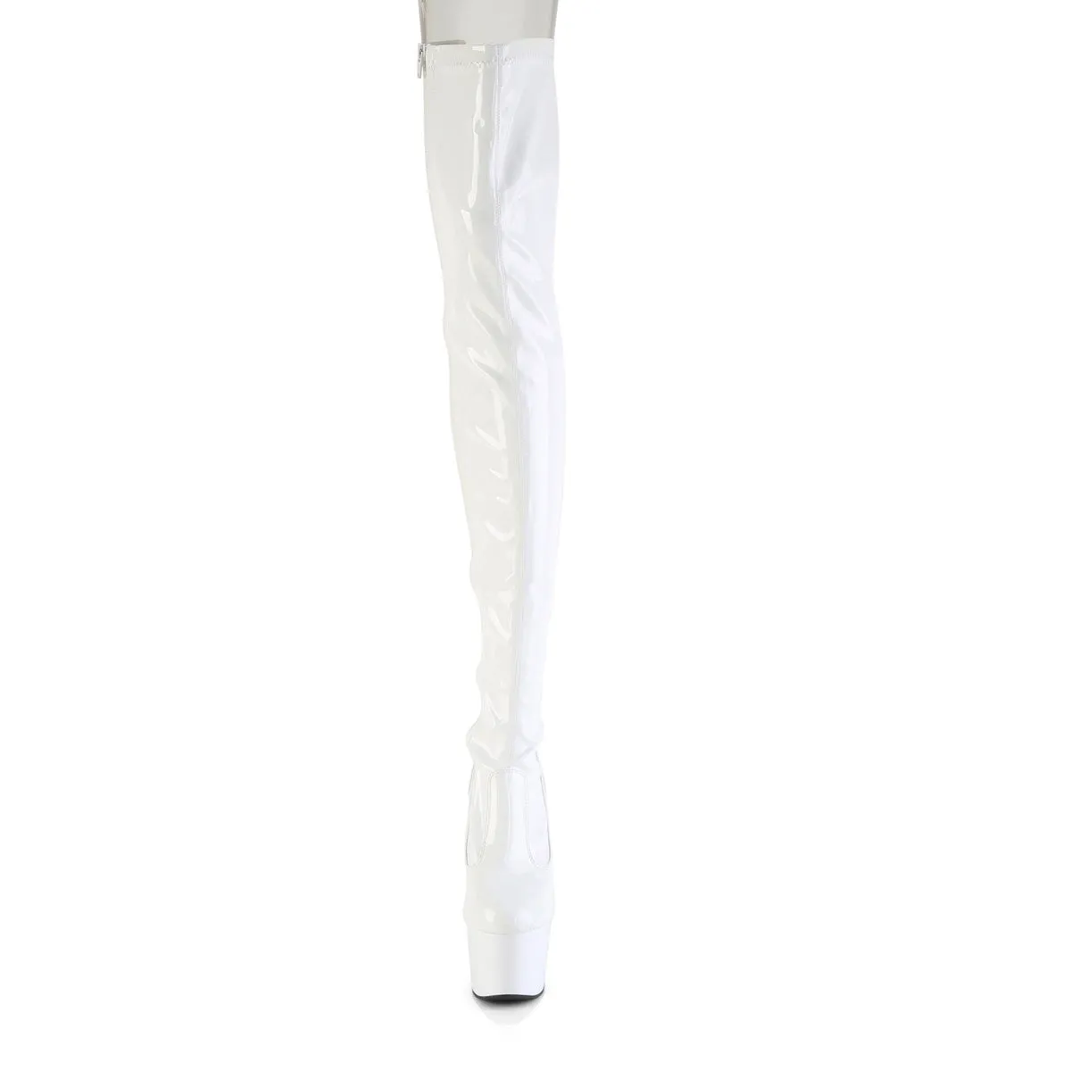 ADORE-3850  White Stretch Patent/White