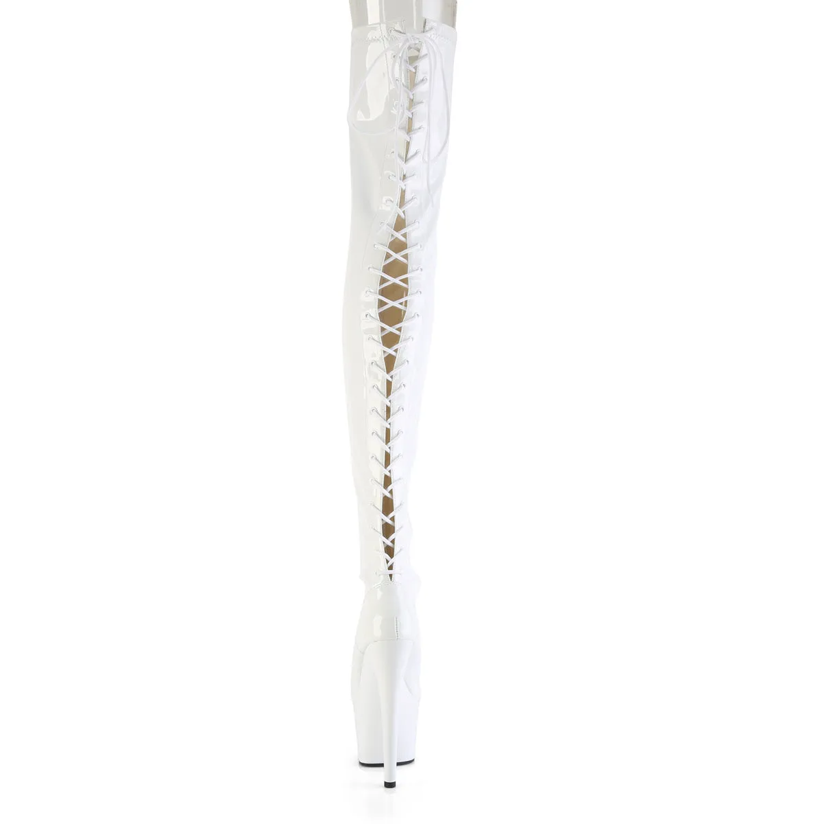 ADORE-3850  White Stretch Patent/White