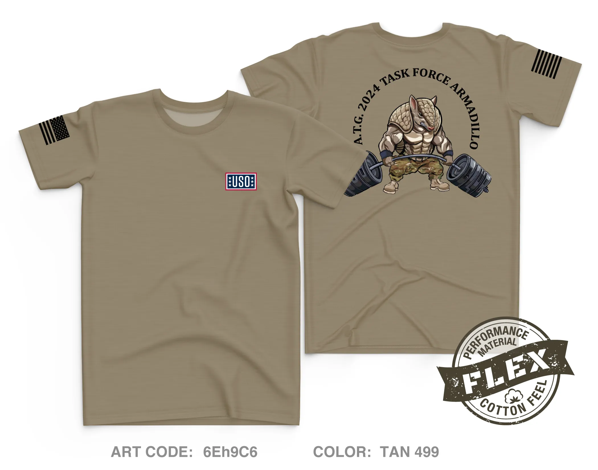 Alternate Team Gear USOF 2.0 Core Men's SS Flex Performance Tee - 6Eh9C6