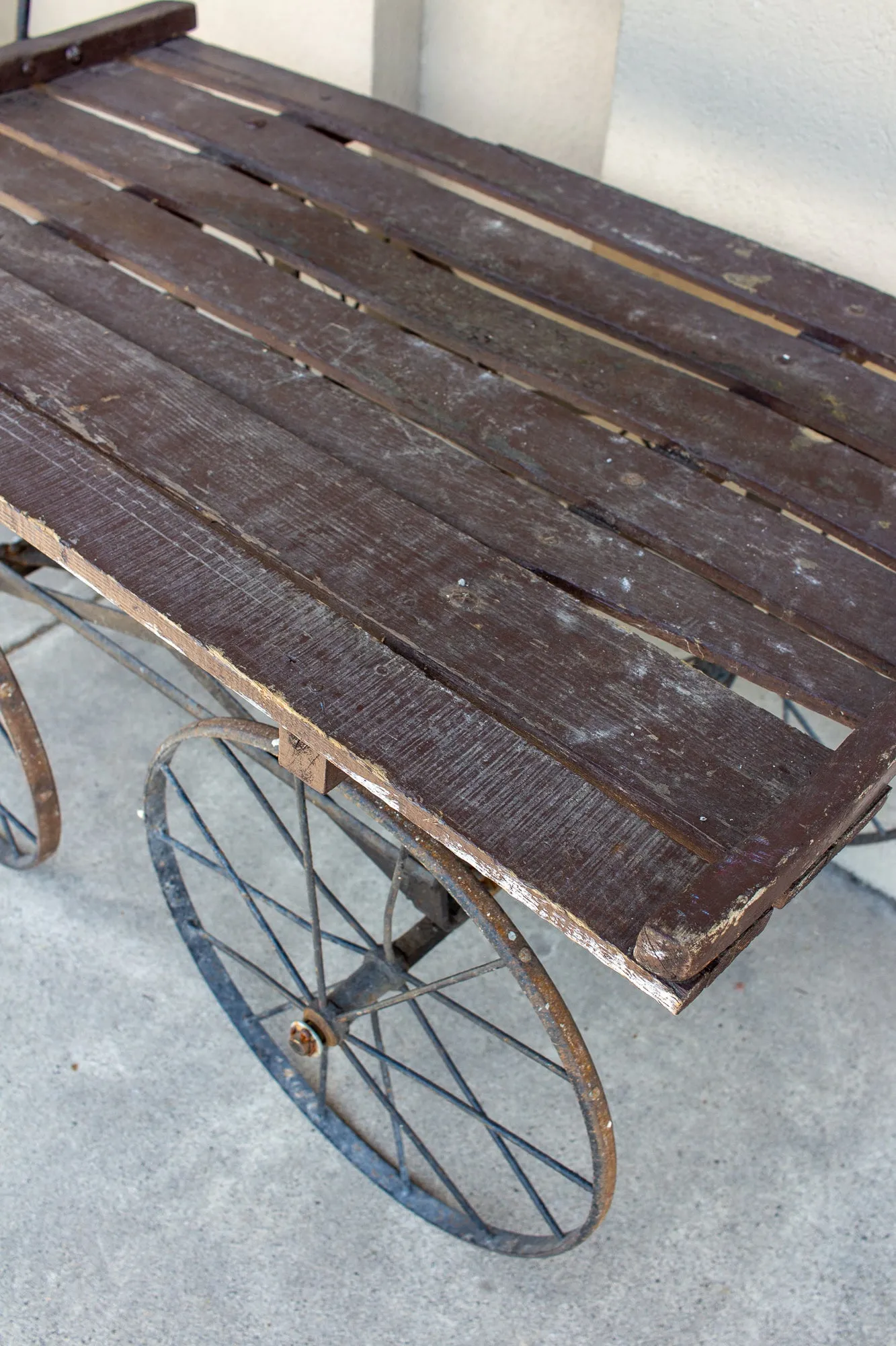 Antique French Vineyard Cart