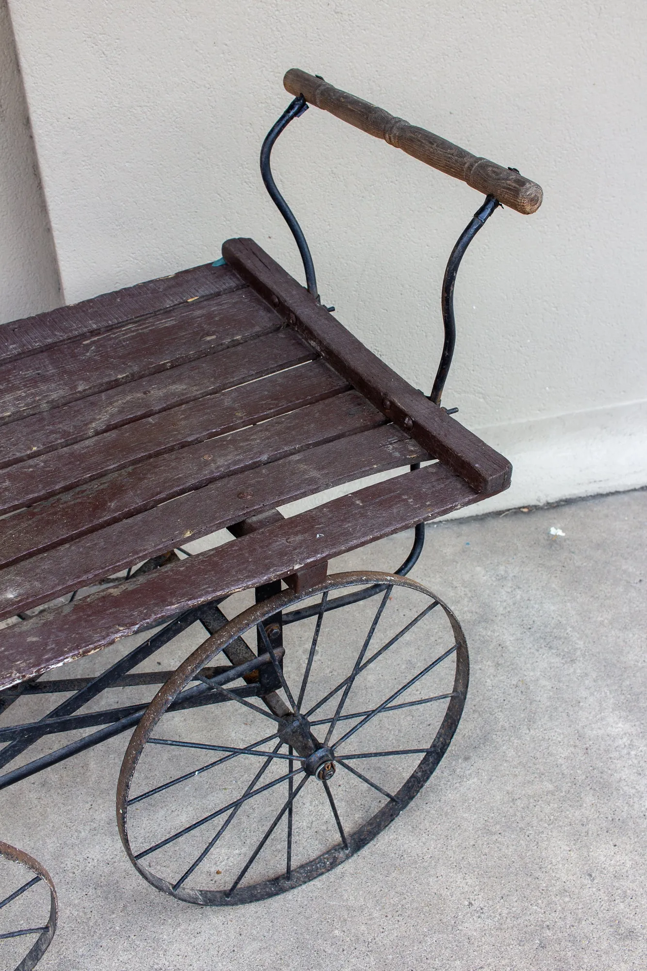 Antique French Vineyard Cart