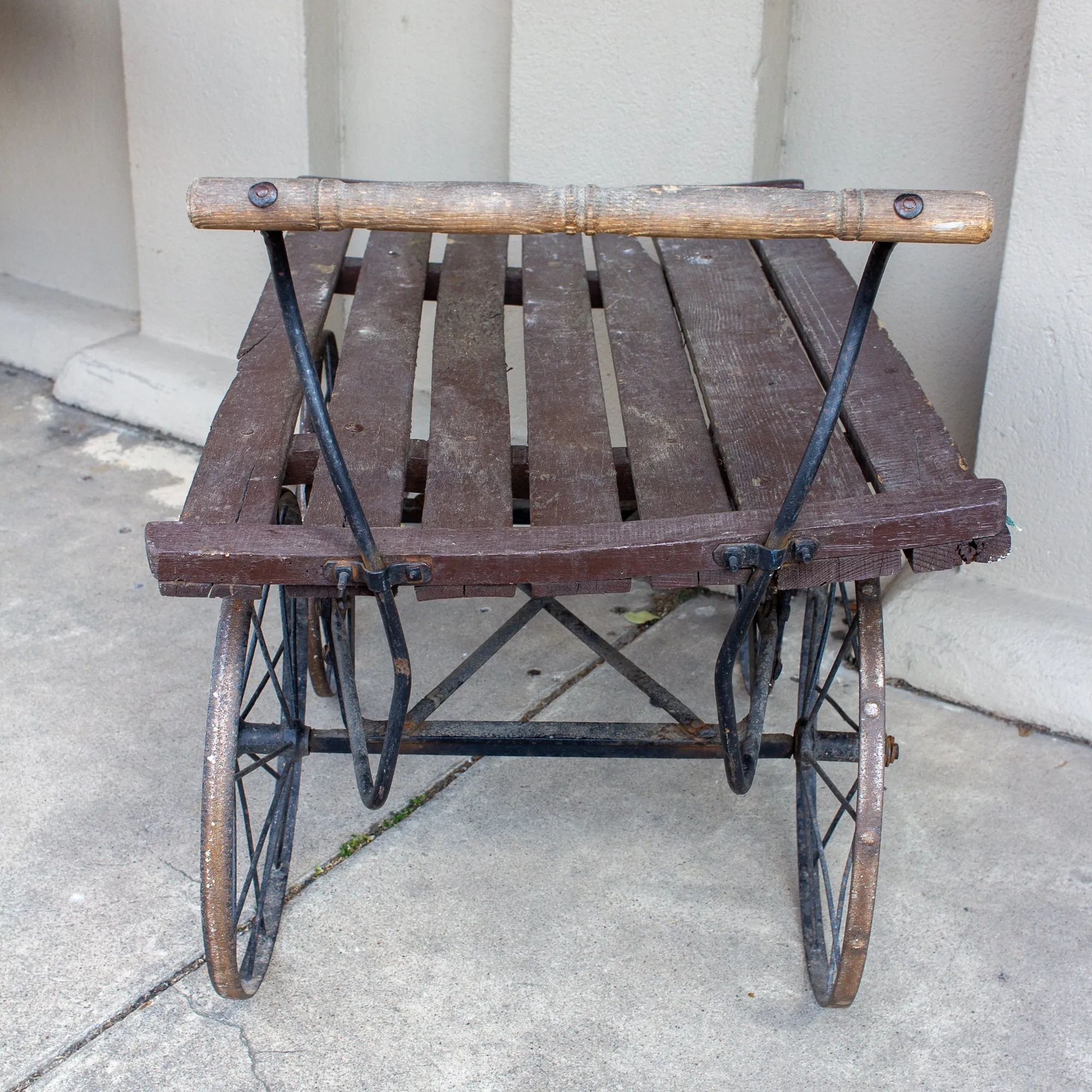 Antique French Vineyard Cart