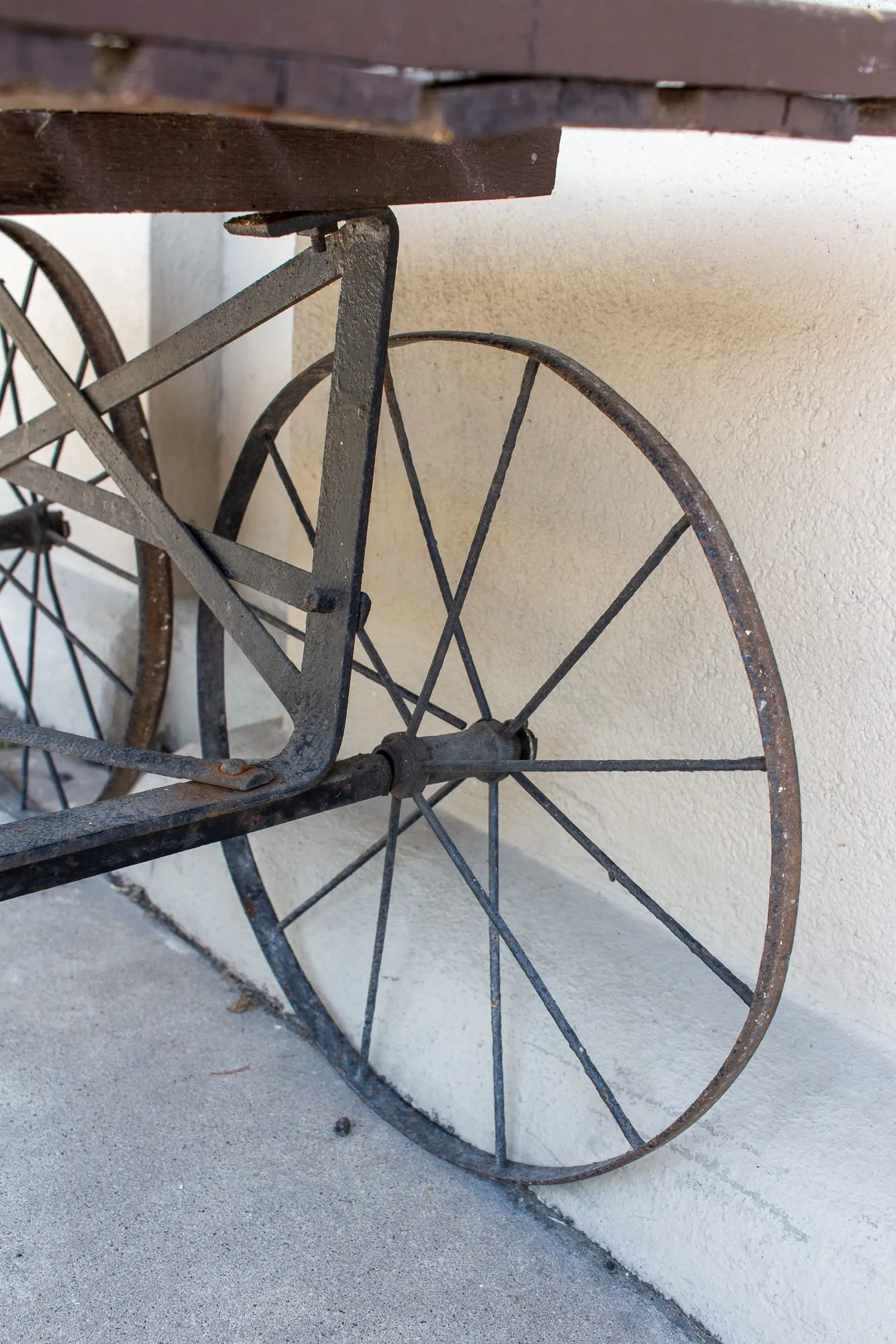 Antique French Vineyard Cart