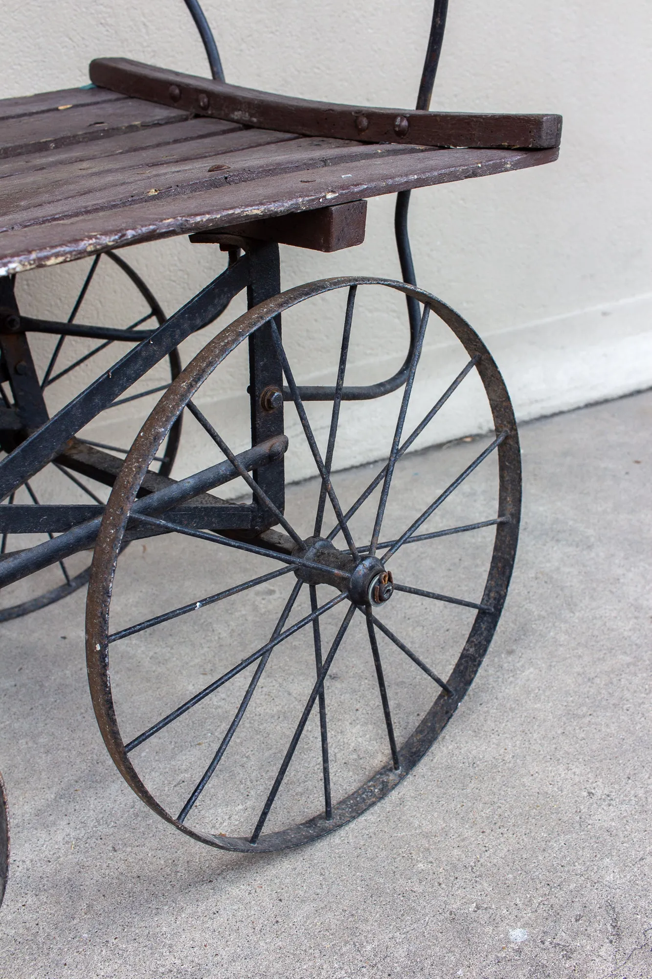 Antique French Vineyard Cart