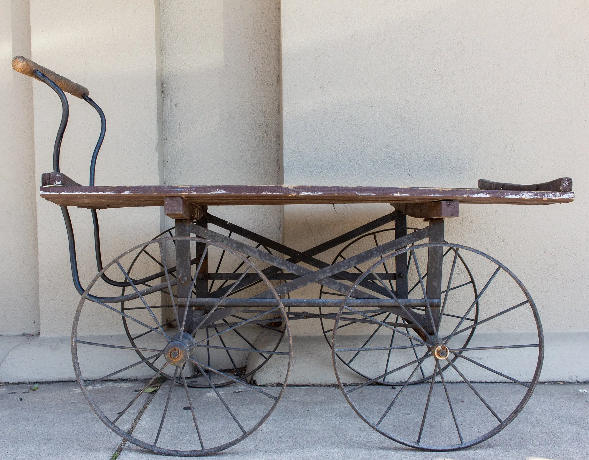Antique French Vineyard Cart