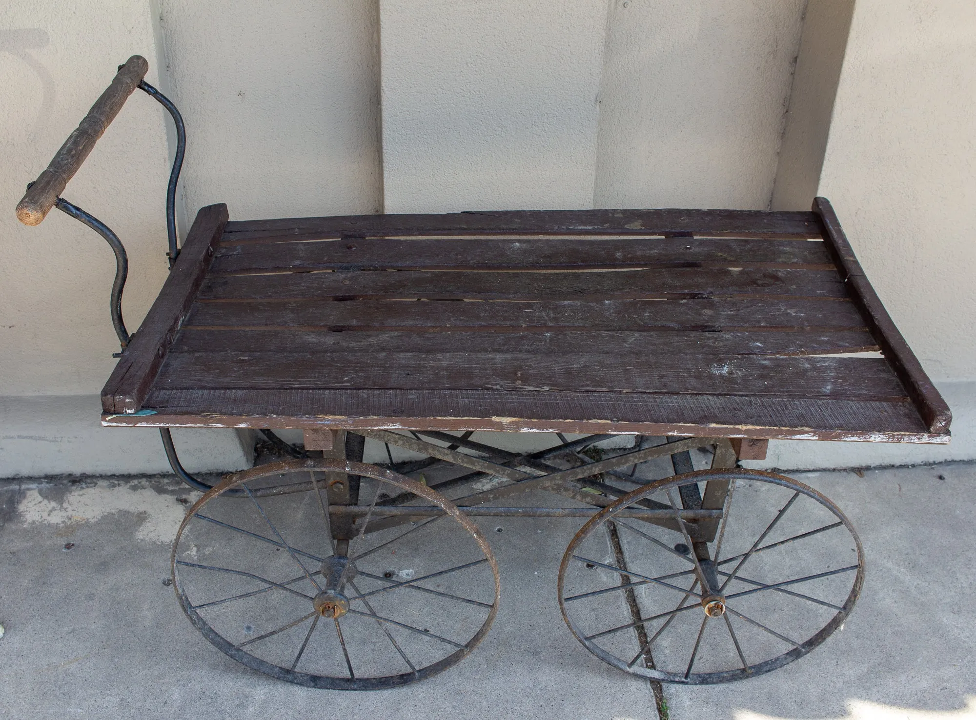 Antique French Vineyard Cart
