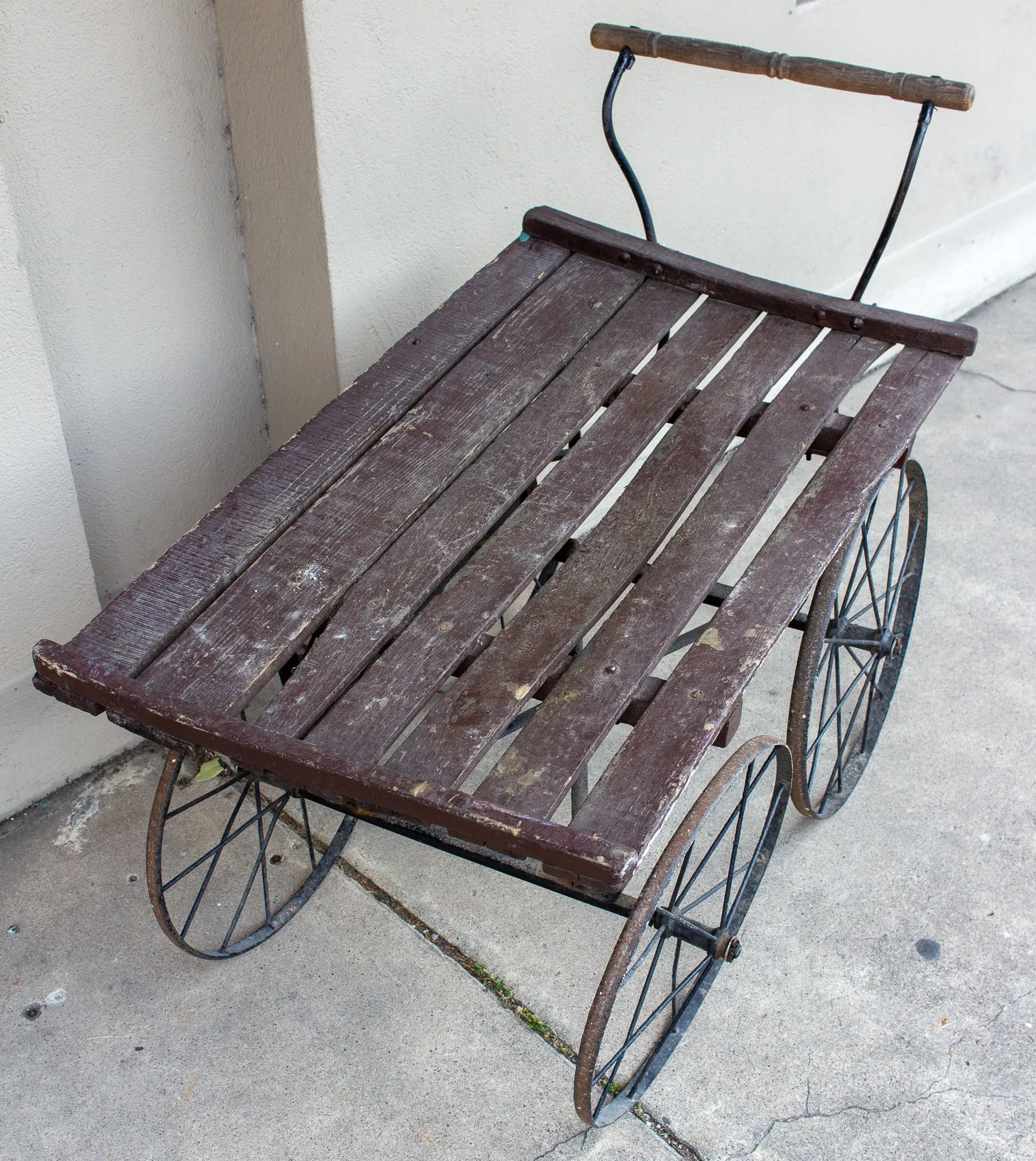 Antique French Vineyard Cart