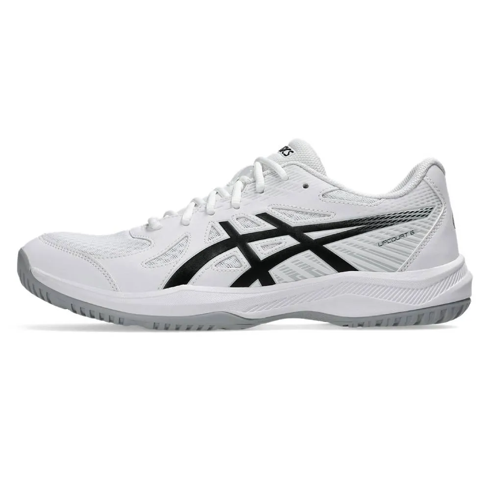 Asics Gel Upcourt 6 Men's Indoor Court Shoe (White/Black)