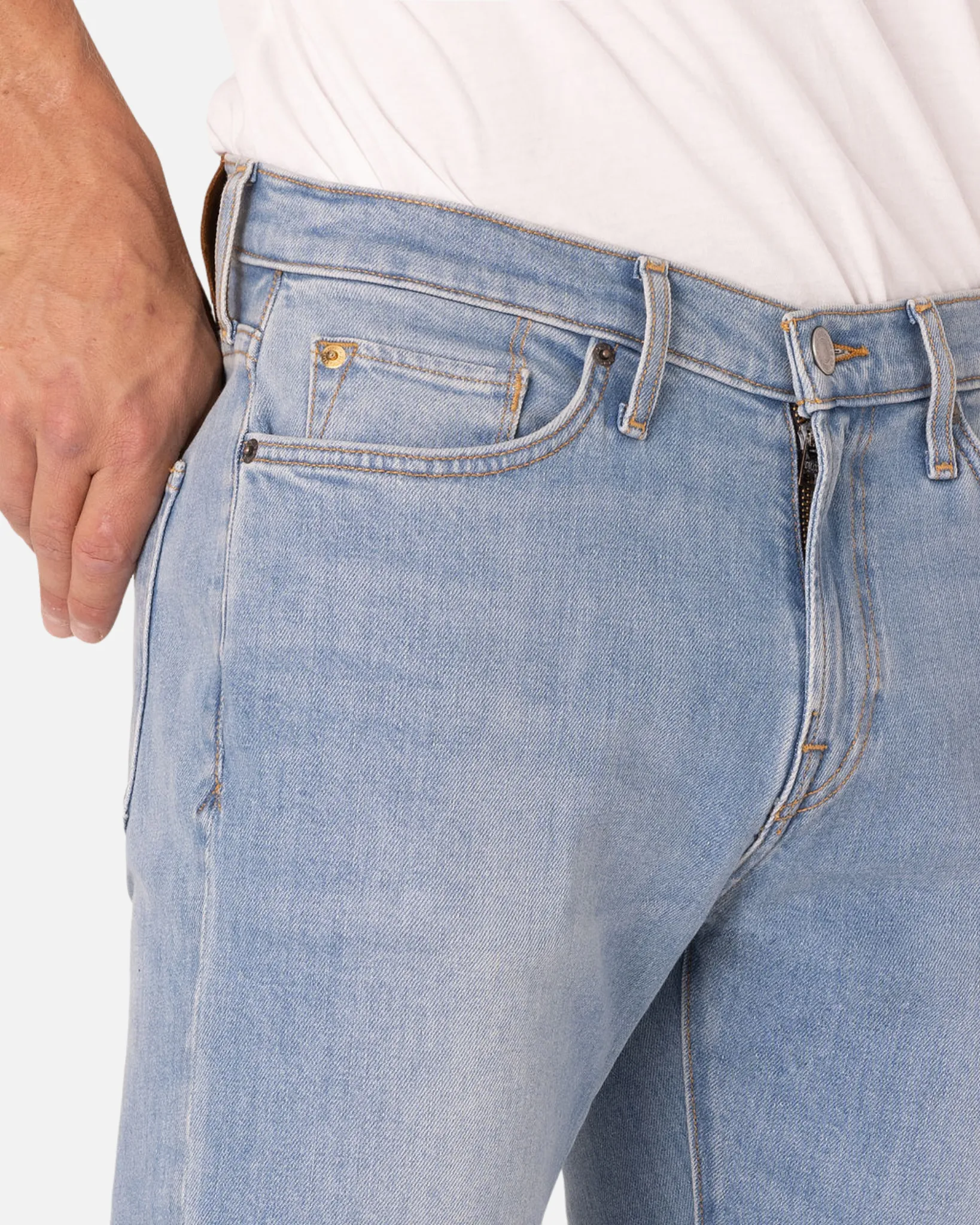 Athletic Taper Denim Jeans - Light Vintage