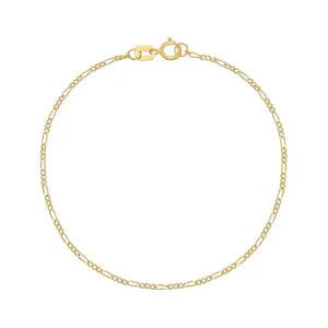 Baby Figaro Bracelet 14K