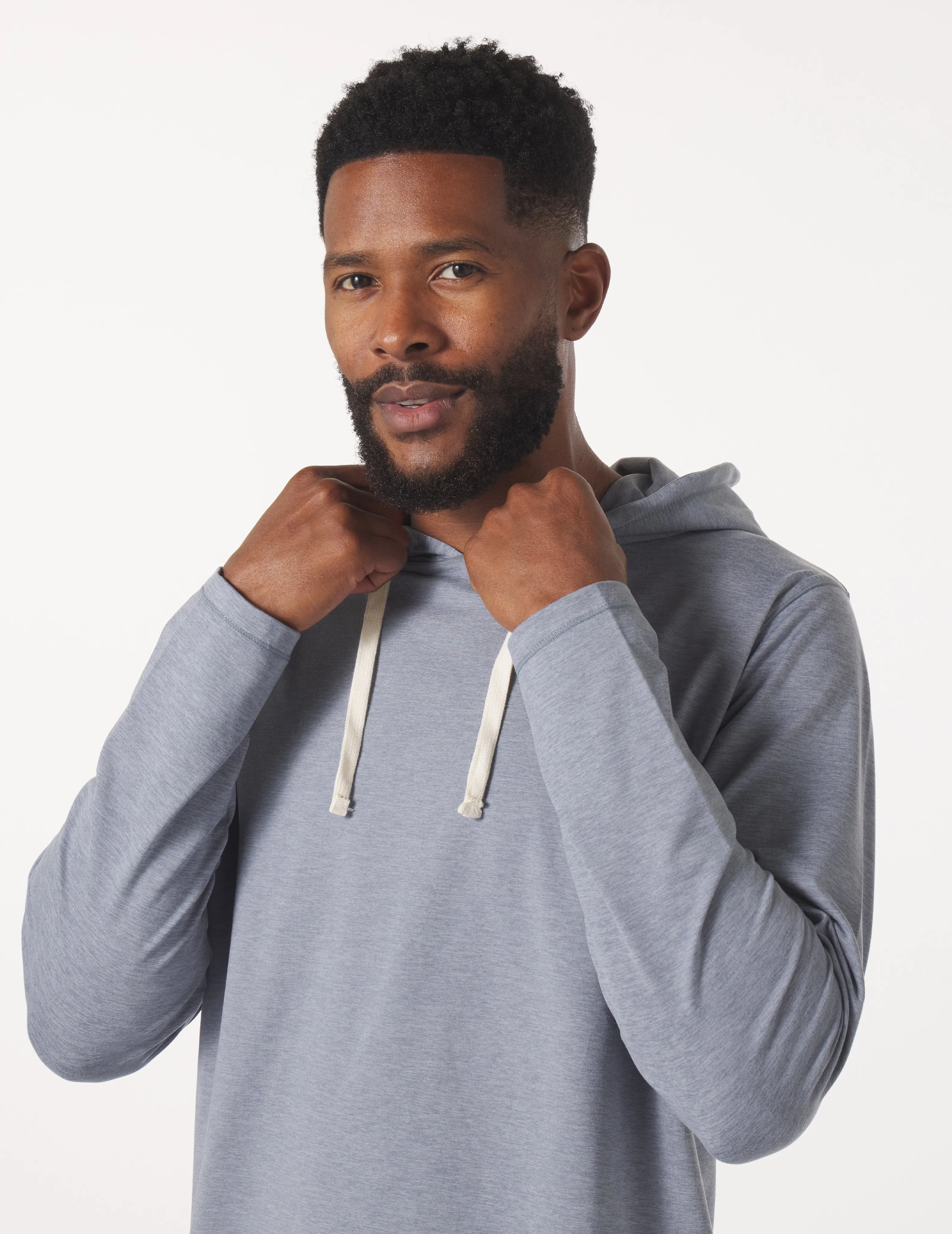 Bedford Hoodie: Greystone Marble