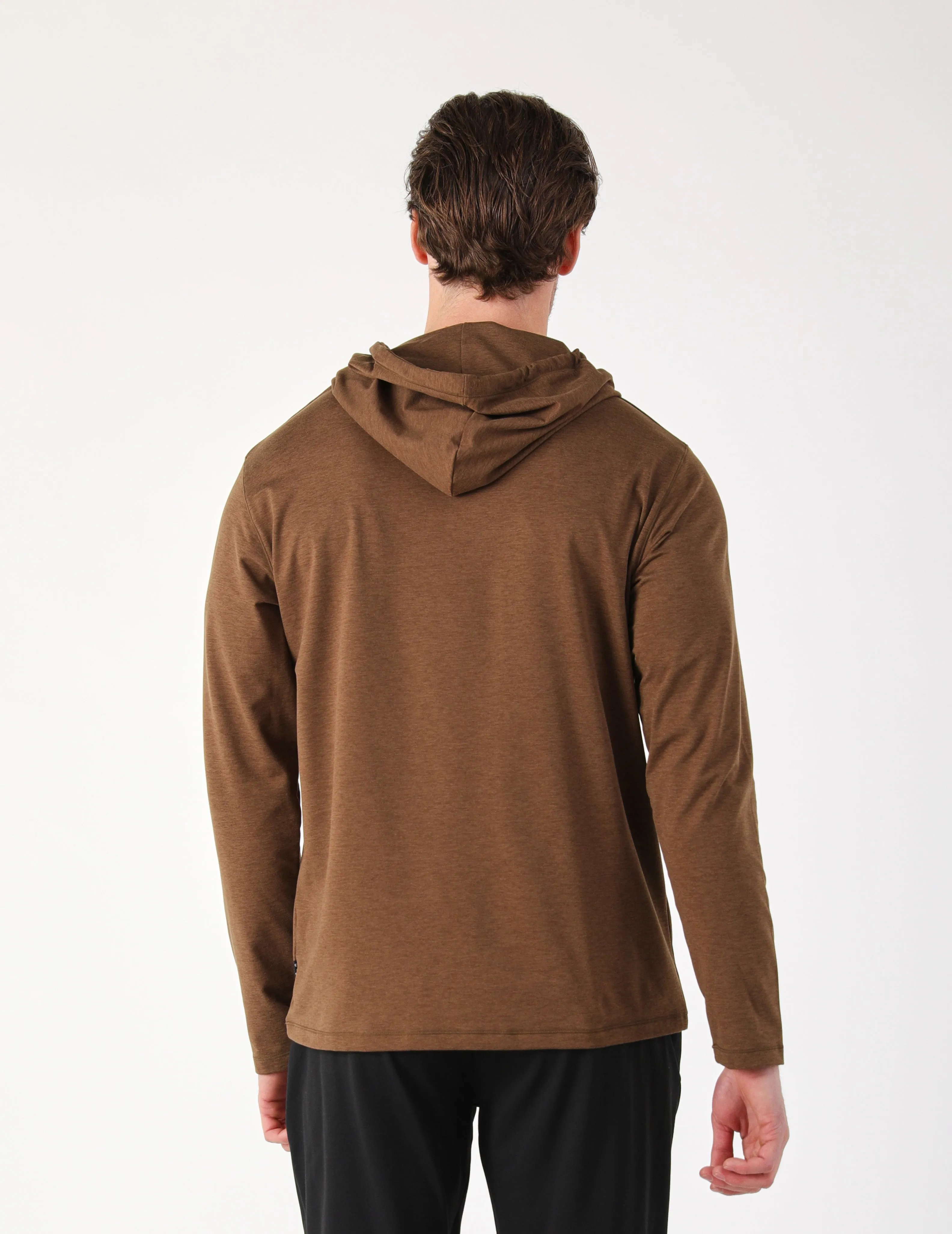 Bedord Hoodie: Chocolate Marble