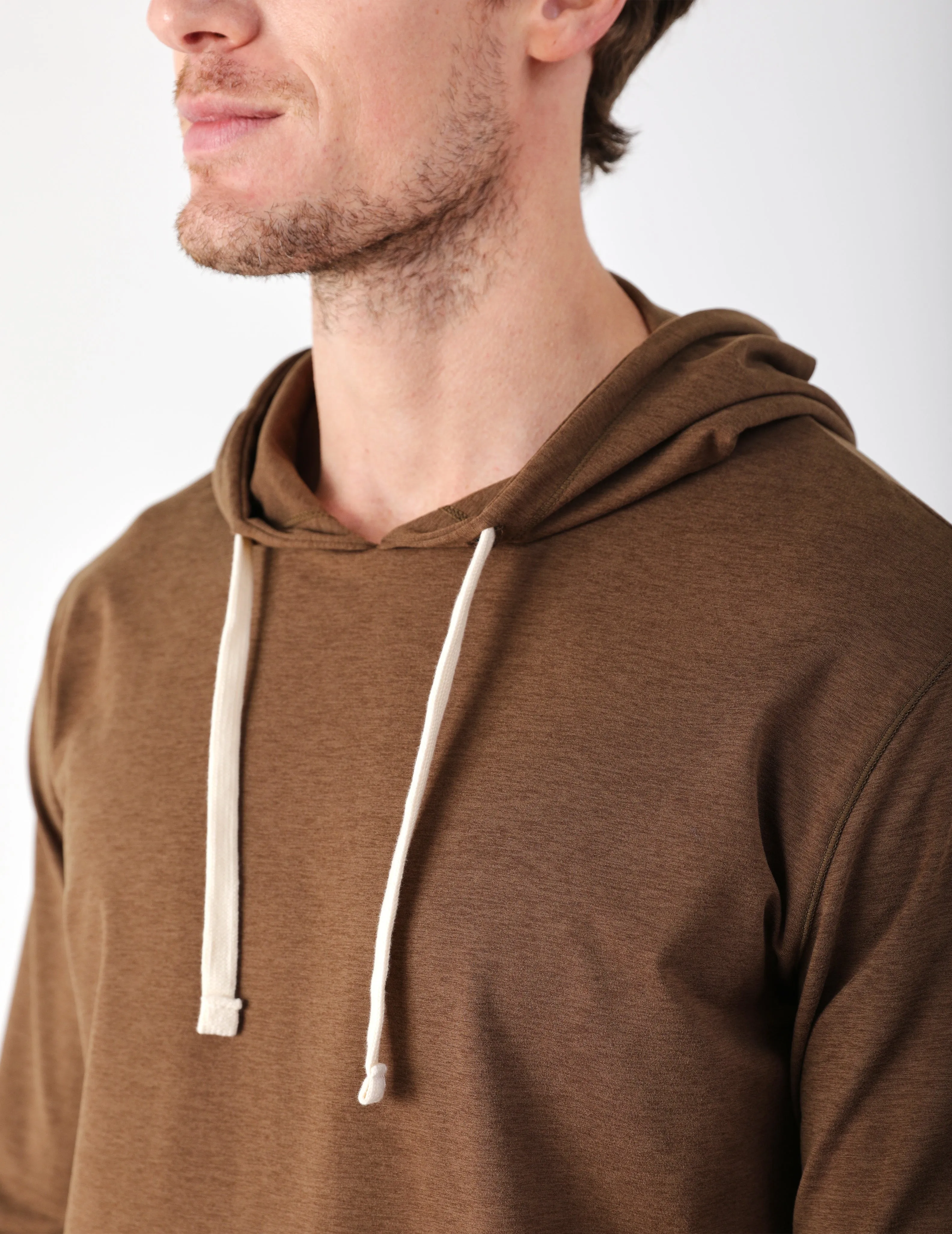 Bedord Hoodie: Chocolate Marble