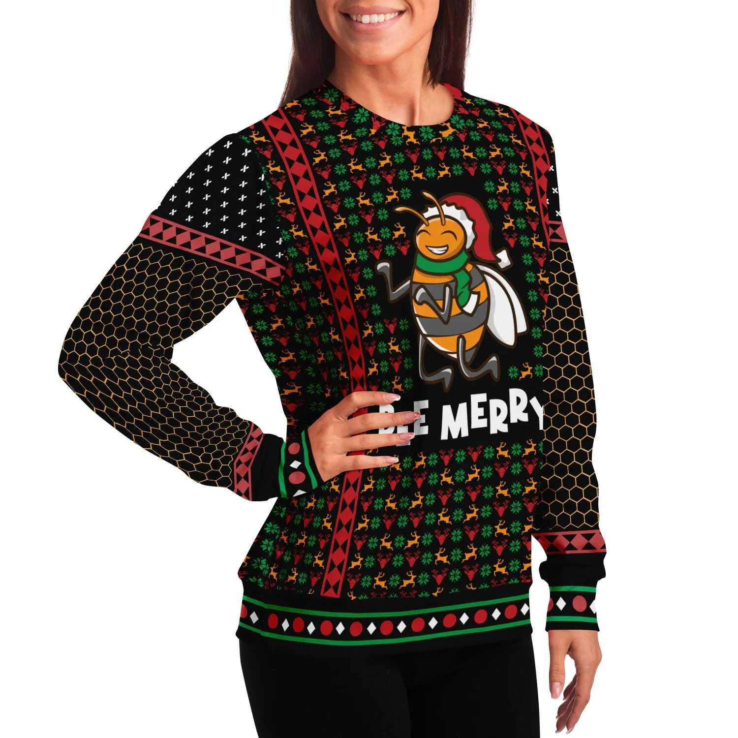 Bee Merry - Athletic Sweatshirt