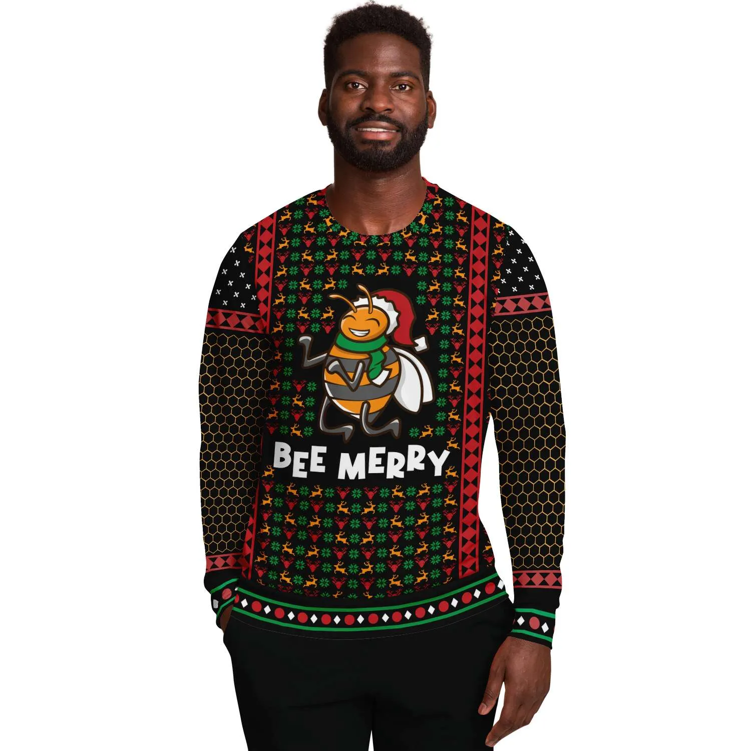 Bee Merry - Athletic Sweatshirt