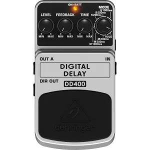 Behringer DD400 Digital Delay Guitar Effects Pedal