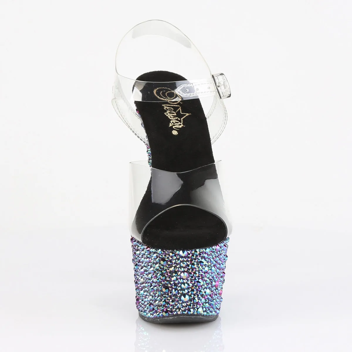 BEJEWELED-708MS  Clear/Black Multi RS
