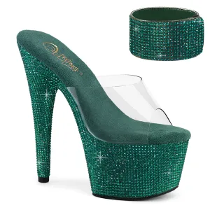 BEJEWELED-712RS  Clear/Green RS