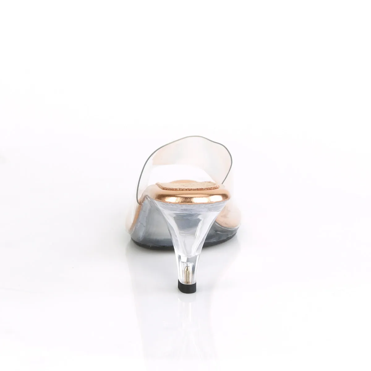 BELLE-301  Clear-Rose Gold/Clear