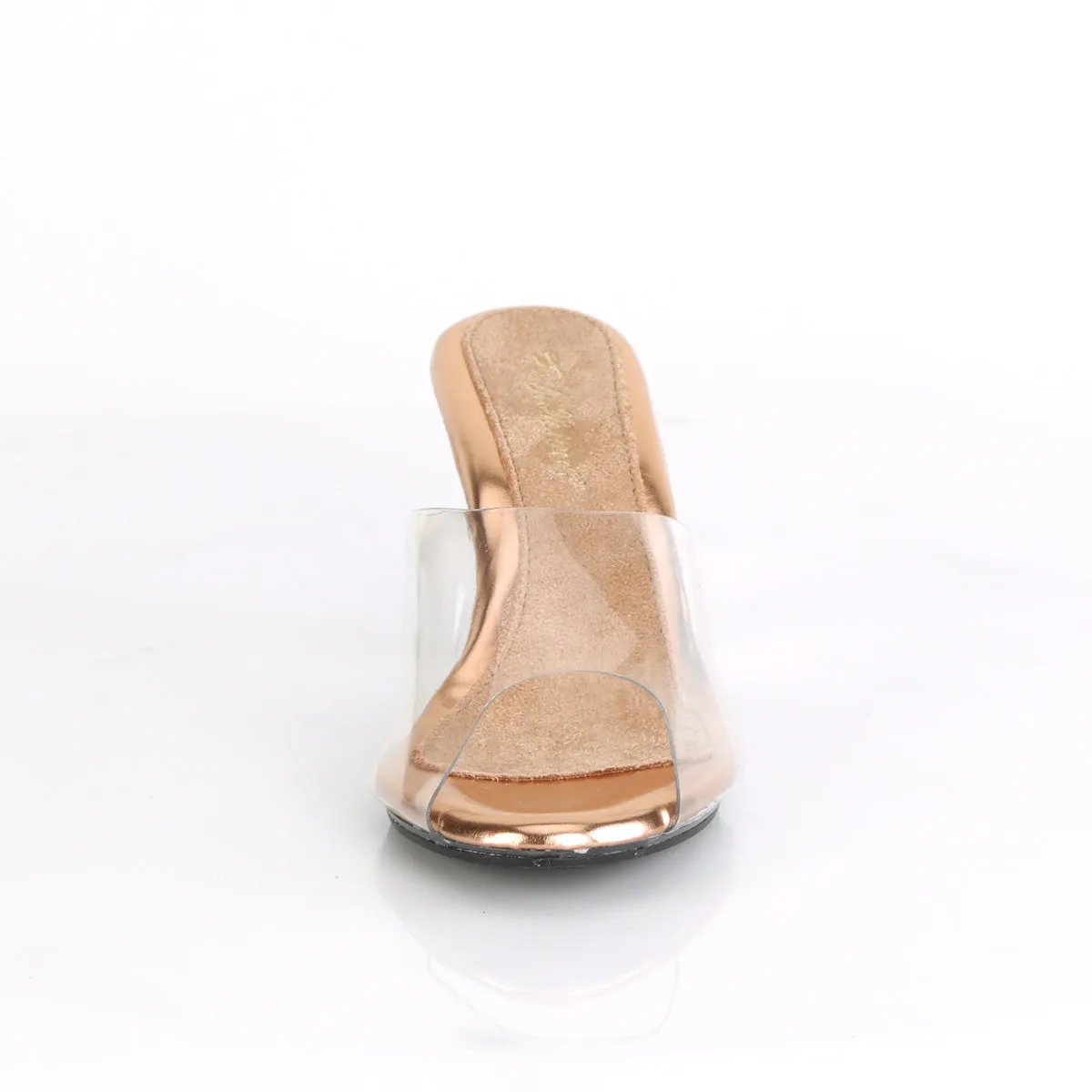 BELLE-301  Clear-Rose Gold/Clear