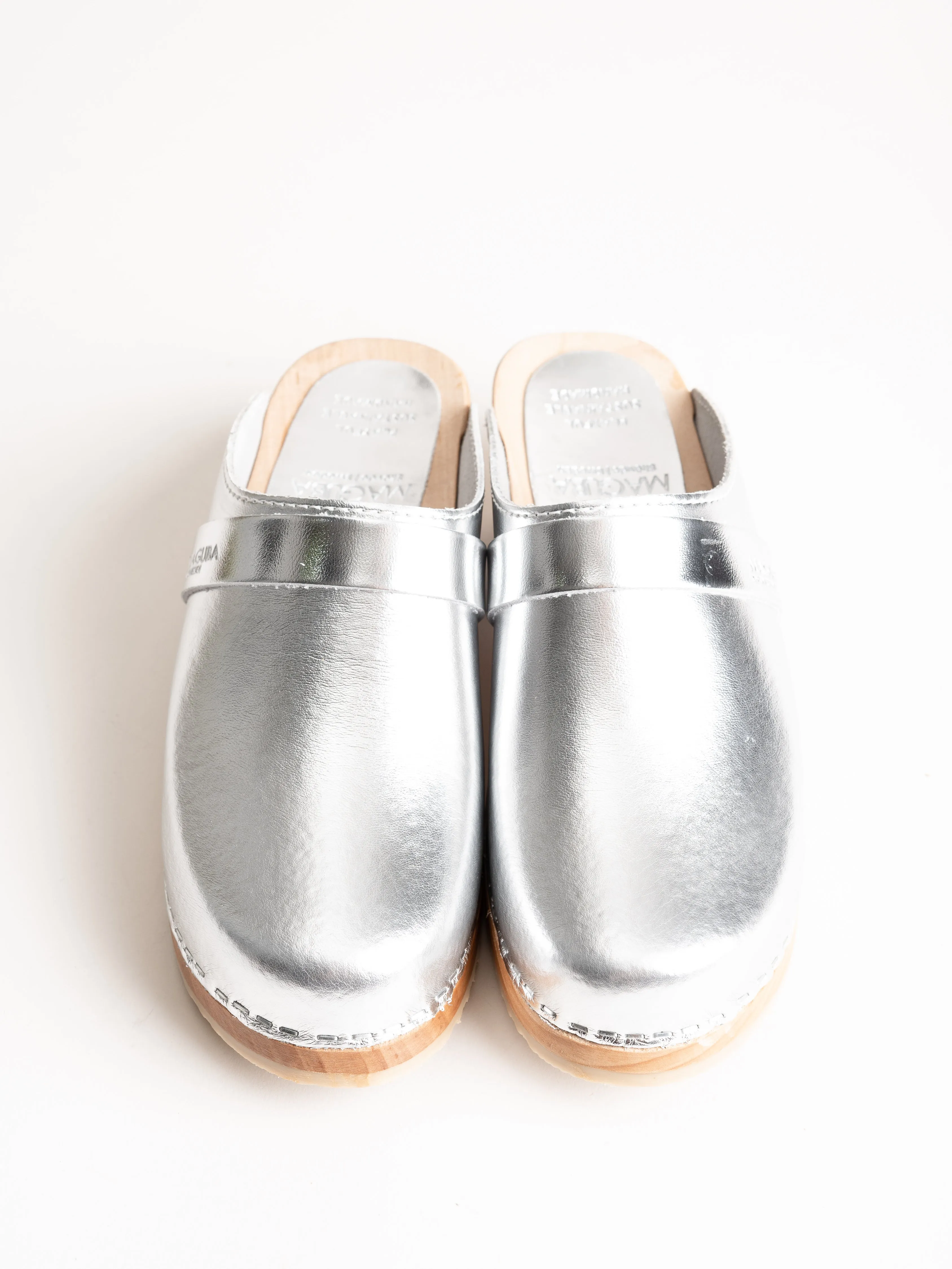berkeley clog - silver