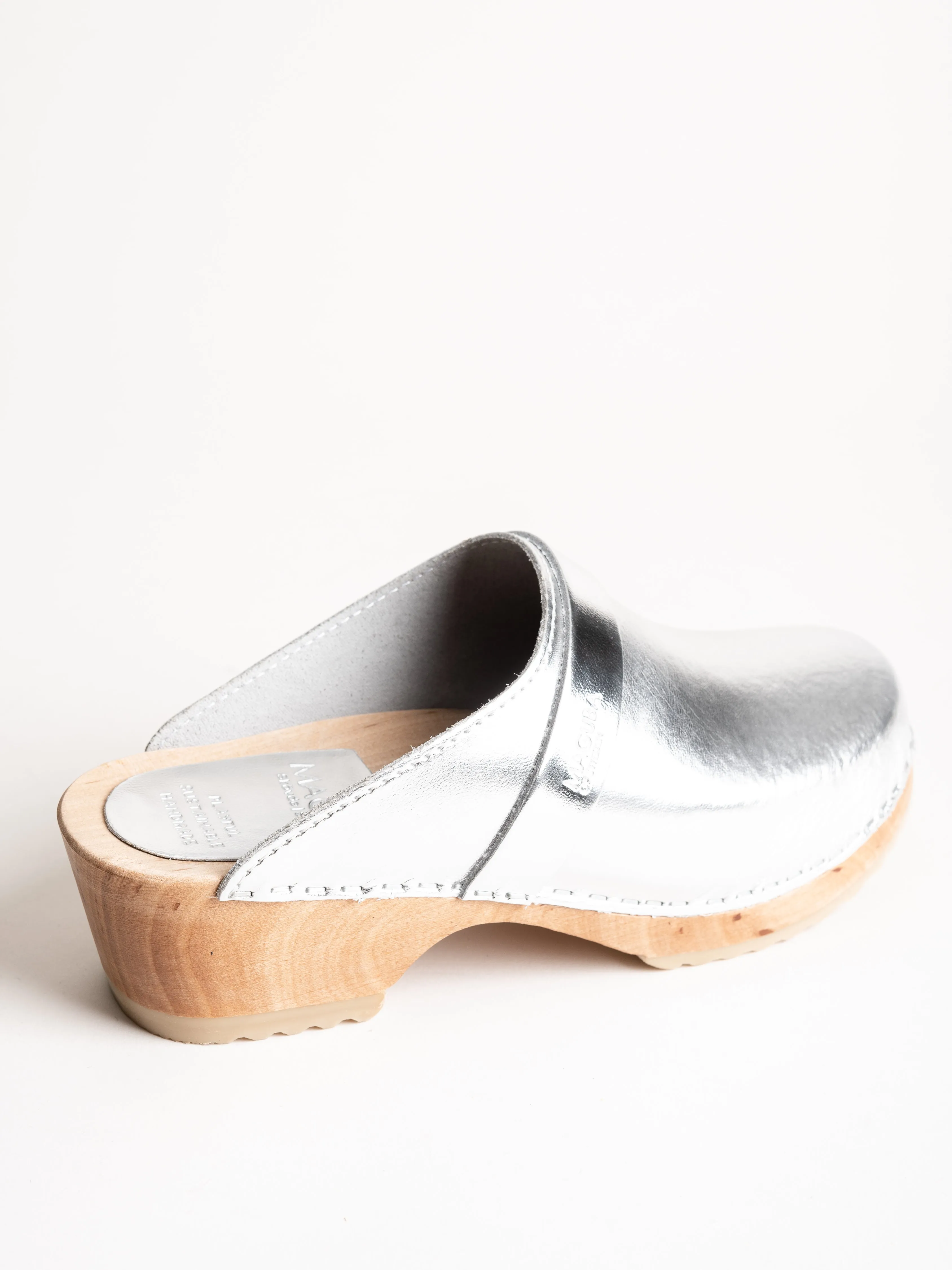 berkeley clog - silver