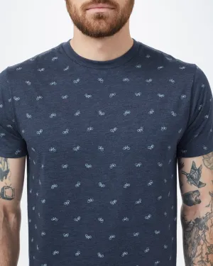 Bike Around Print T-Shirt