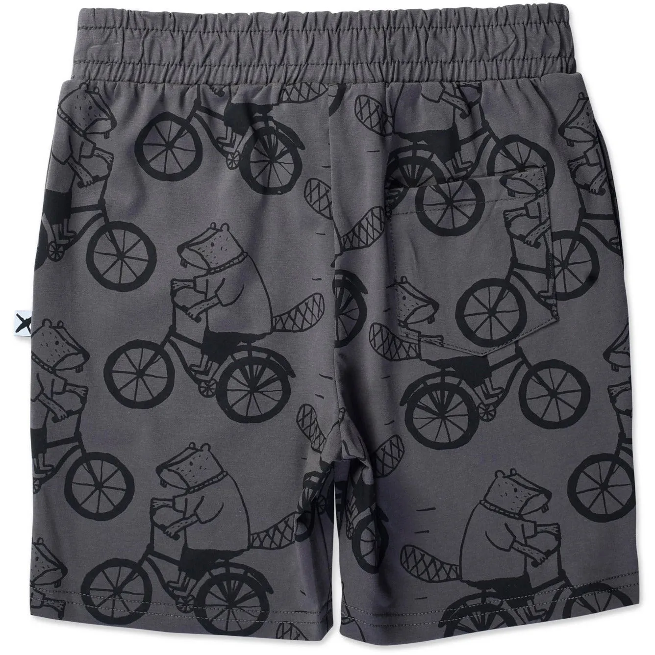 Biking Beavers Short - Dark Grey