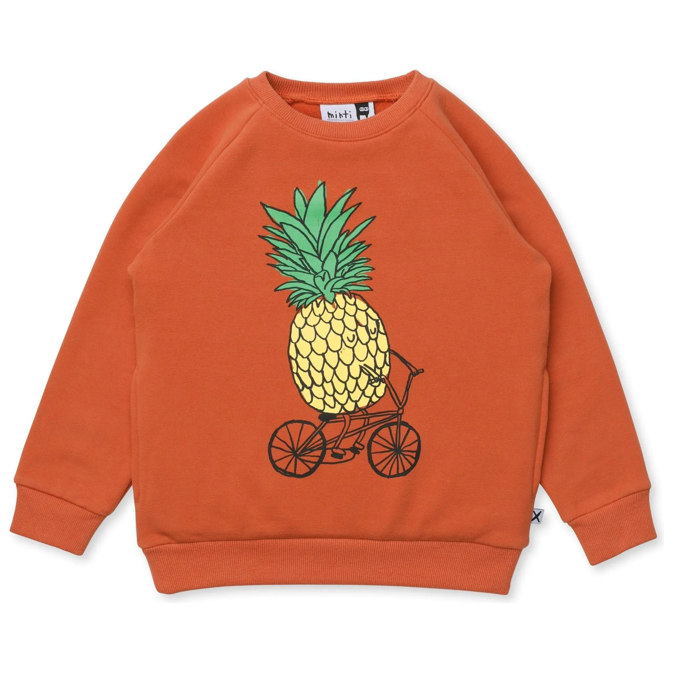 Biking Pineapple Furry Crew