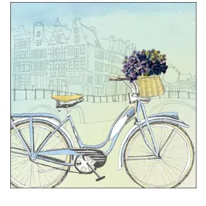 Biking Through Amsterdam