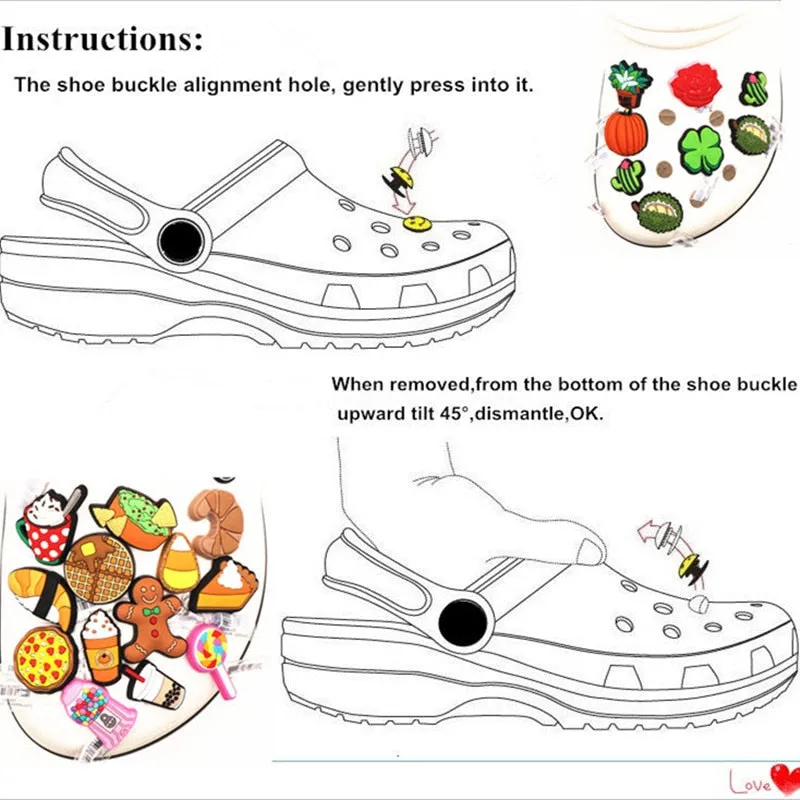 Bling Croc Shoe Accessories