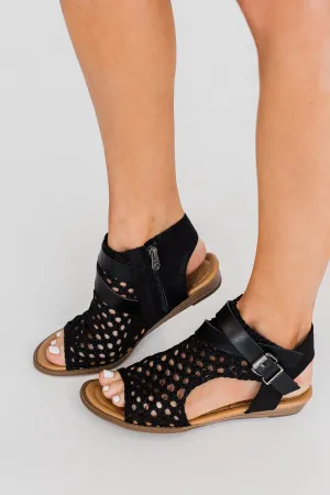 Blowfish Balla-D Sandals - Black Woven