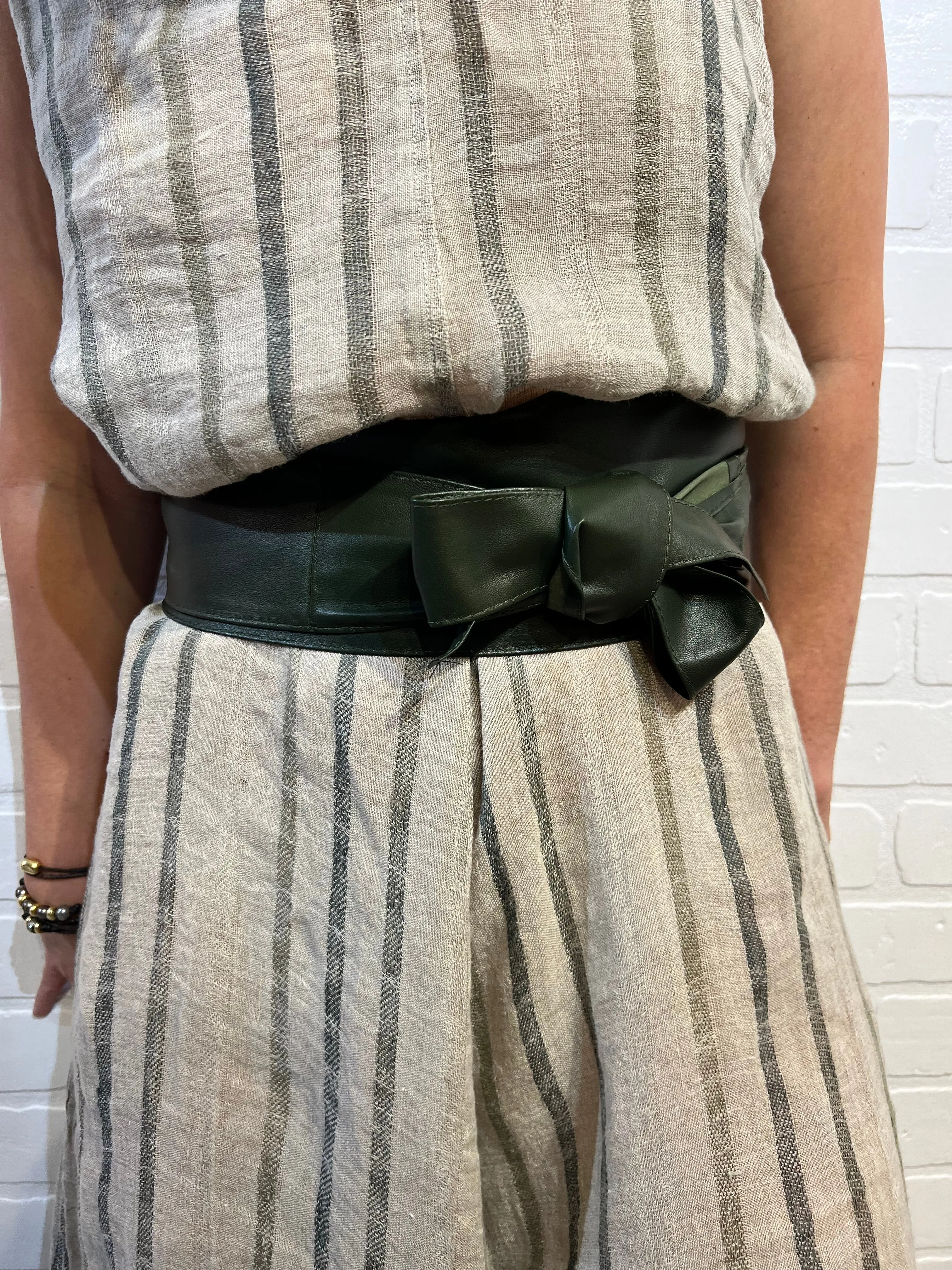 BN - Leather Wrap Belt | Brown
