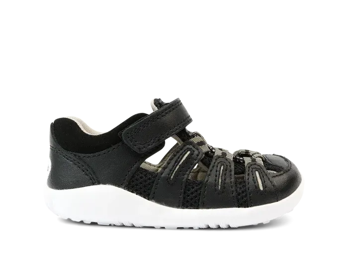 Bobux - Step Up Summit - Black and Charcoal