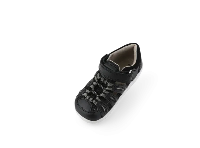 Bobux - Step Up Summit - Black and Charcoal