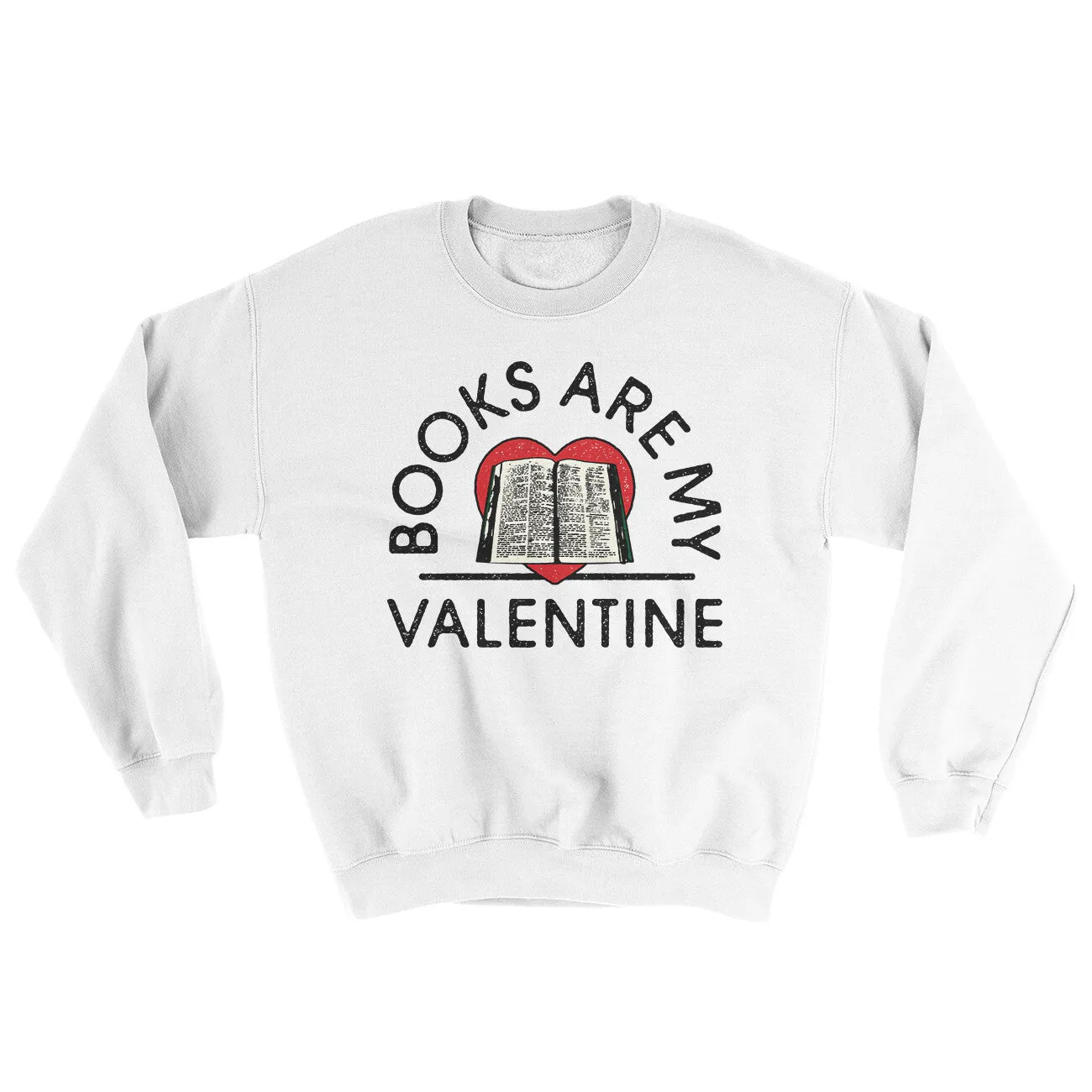 Books Are My Valentine Ugly Sweater