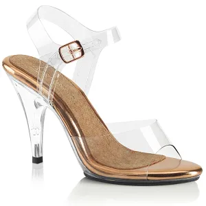 CARESS-408  Clear-Rose Gold/Clear