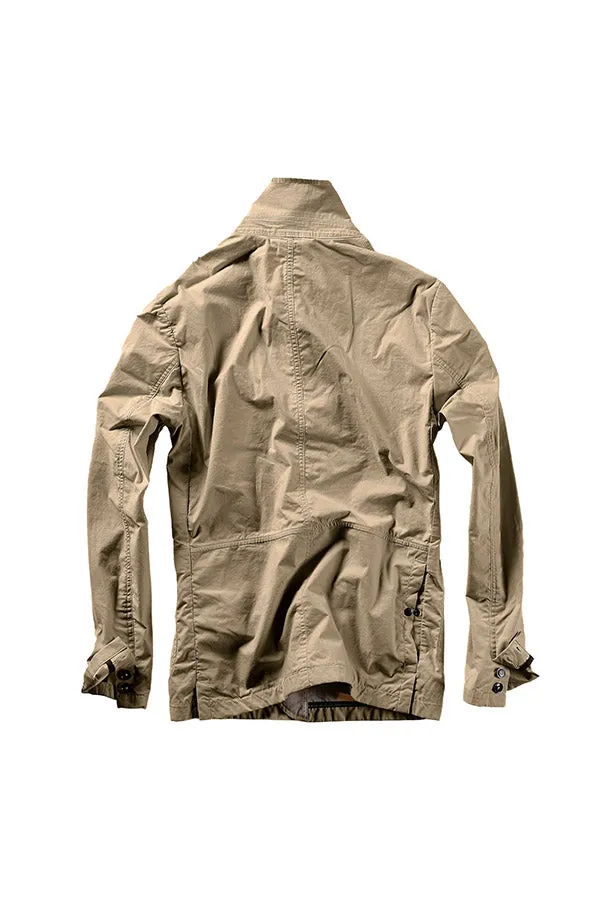 Casual button-down embellished slim-fit jacket