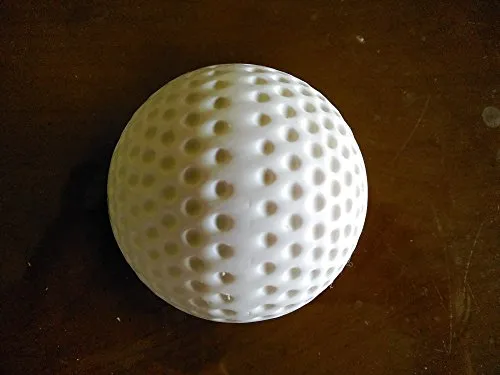 CE Rhino EVA Dimple Silver Hockey Turf Ball-White (Pack of 2 ) - Full Size