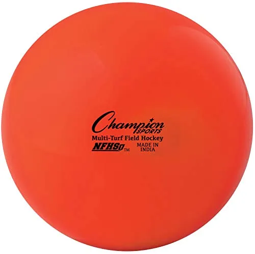 Champion Sports FHB1OR Field Hockey Balls (Pack 12), Orange